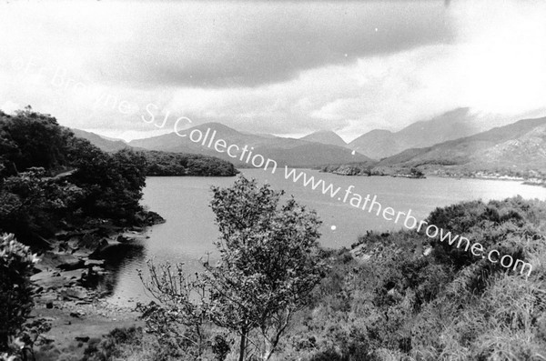 ON THE ROAD TO KENMARE GLIMPSES OF THE UPPER LAKE